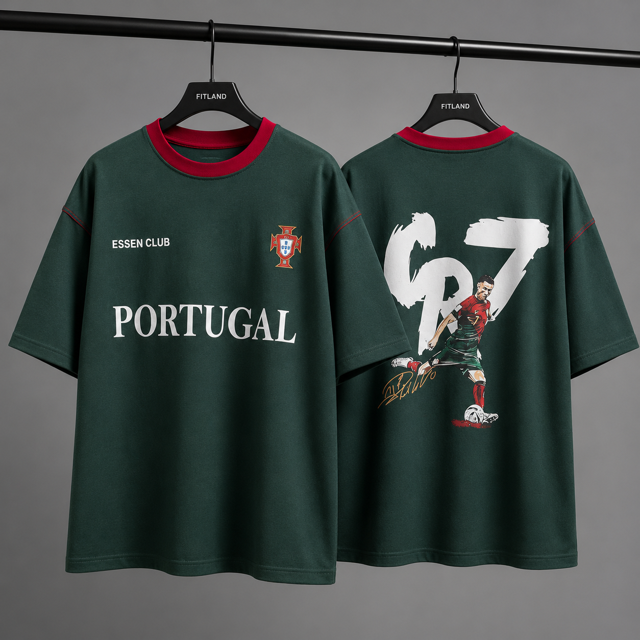 تیشرت فوتبال دونخ مچینست پرتغال cr7🇵🇹